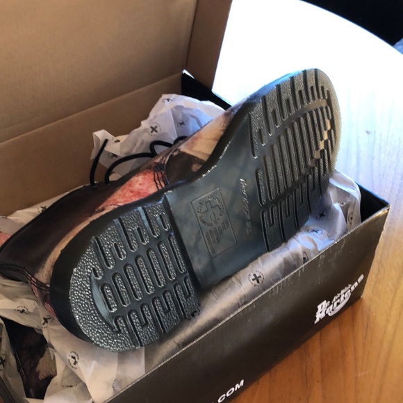 Joy Division Dr. Martens 1460 Boots (New Order) - Picture 3 of 7